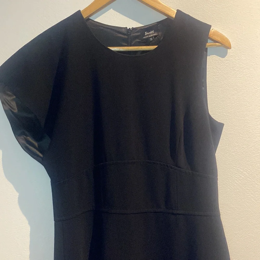 Bardot - Black Dress Asymmetrical Hem - Size 12 - Picture 4 of 10